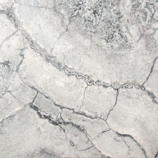 Travertine Silver Honed 12X12X3/8