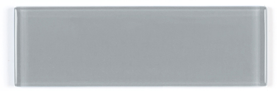 Cristallo 4"X16" Charcoal Grey Glossy
