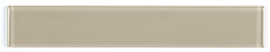Cristallo 2"X12" Taupe Glossy